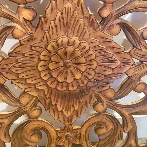 Hand-Crafted Wooden Onlay Appliques Wall Art - Picture 3 of 3